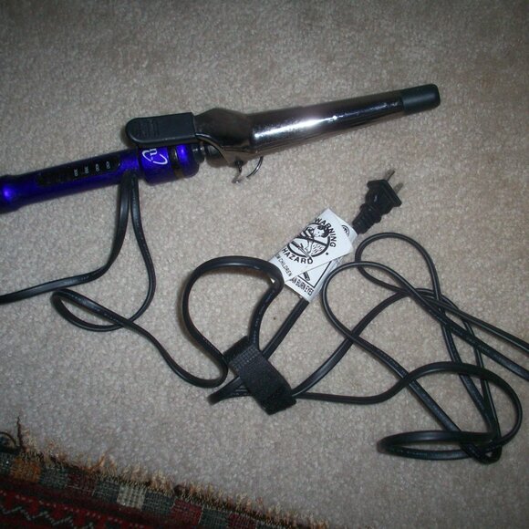 ion Titanium Pro Curling Iron Adjustable Heat to 450°F Model 301198 Swivel Cord - Picture 8 of 8